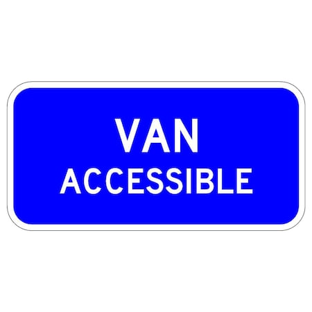 Sign Solutions Usa 12 in W, 6 in H, Aluminum, White DUS08DWT1206R7-8PBL